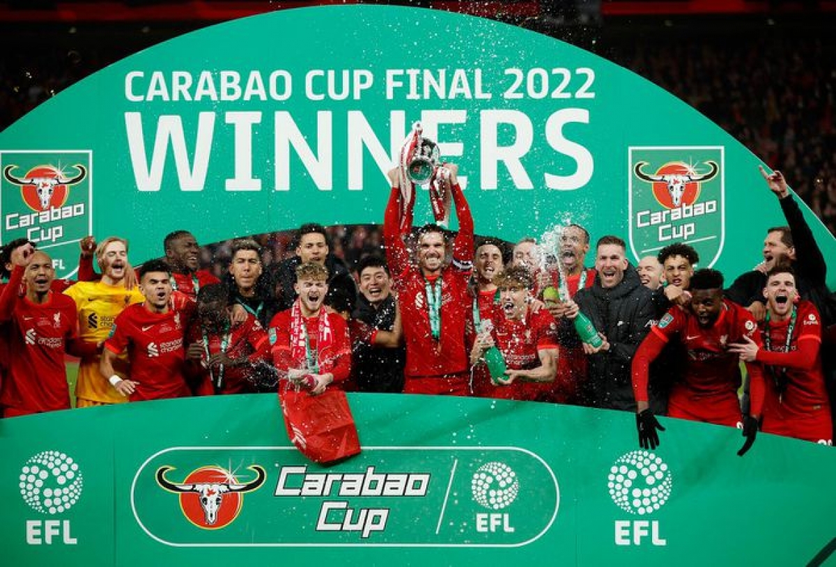 CLB Liverpool đã giành 8 lần Cúp Liên Đoàn Anh (EFL Cup), gần đây nhất là vào năm 2012.