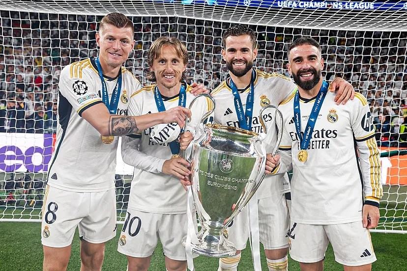 Real Madrid luôn có trong đội hình những ngôi sao hàng đầu thế giới